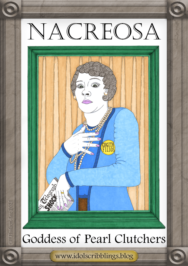 Nacreosa - Goddess of Pearl Clutchers © H. Hudson-Lee 2021